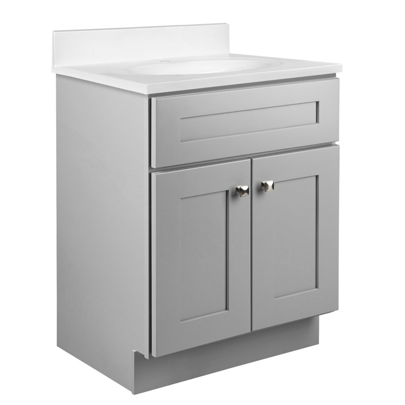 Design House Brookings 24'' Single Bathroom Vanity Base Only & Reviews ...